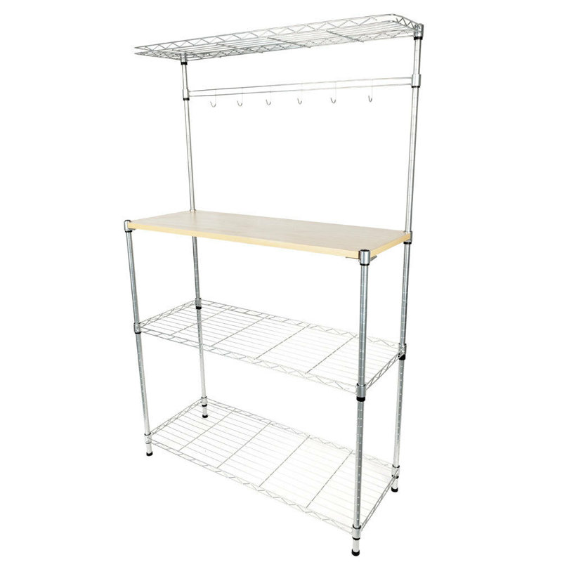 WFX Utility™ Hume Stainless Steel Baker's Rack & Reviews Wayfair